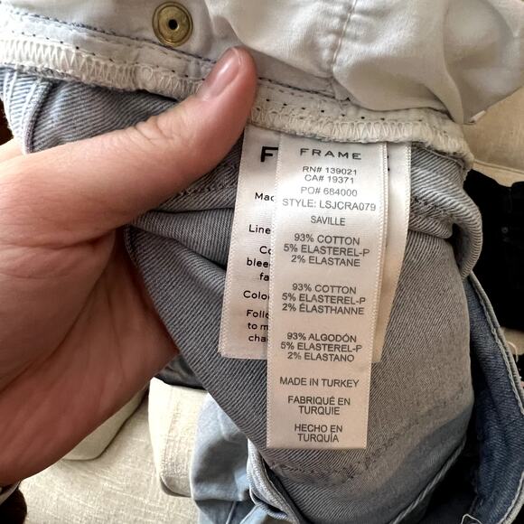Frame Le Skinny de Jeanne Crop LAST CALL - Picture 6 of 6